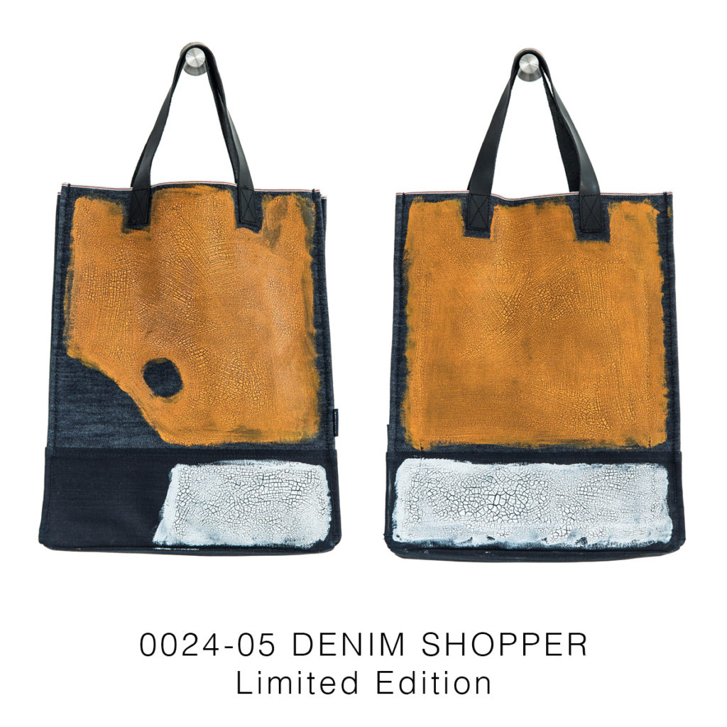 0024-05 Denim Shopper Serie Limitata / Limited Edition
33x41x17 cm